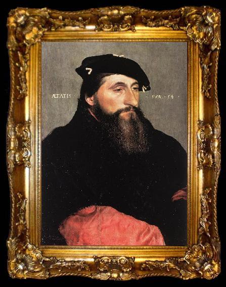 framed  HOLBEIN, Hans the Younger Portrait of Duke Antony the Good of Lorraine sf, ta009-2